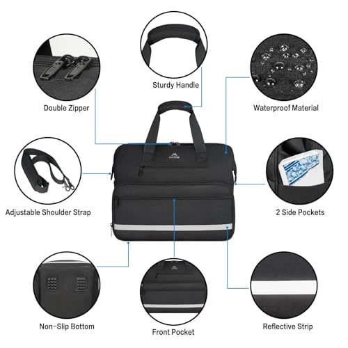 MATEIN Large Water-Resistant Medical First Aid Organizer Tote Bag