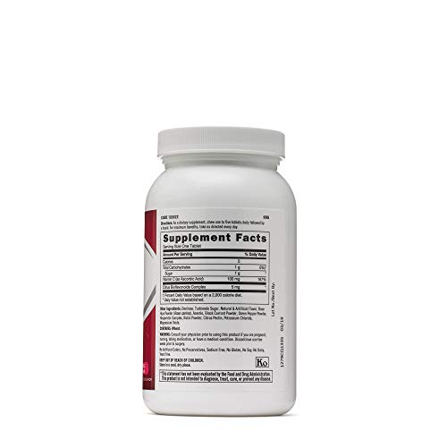 GNC Chewable Vitamin C 100 mg - Mixed Fruit Flavor