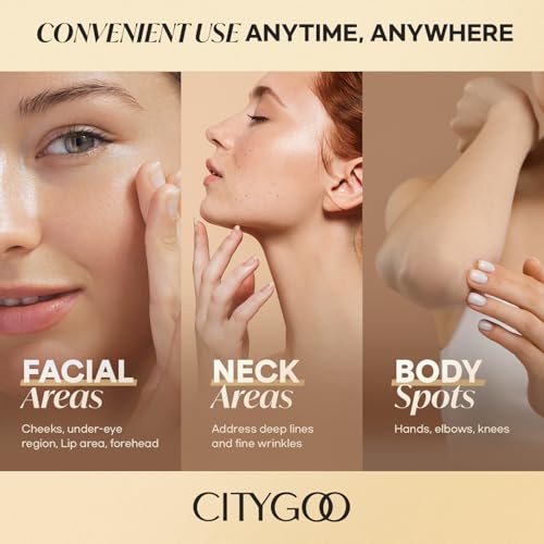 CityGoo Retinol Eye Stick with Collagen & Hyaluronic Acid for Puffiness, Dark Circles & Anti-Aging