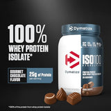 Dymatize ISO100 Hydrolyzed Whey Isolate - Fast-Absorbing Protein Powder