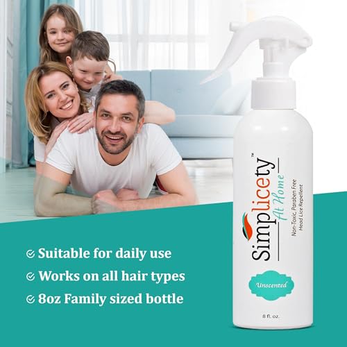 Lice Spray: Natural Ingredients Hair Spray for Kids and Adults