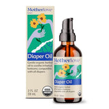 Motherlove Organic Diaper Rash Oil - Soothing Vegan & Cloth Diaper Safe (2 oz)