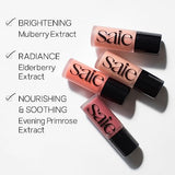 Saie Dew Blush - Poppy - Dewy Cream Gel Blush for a Natural Flush