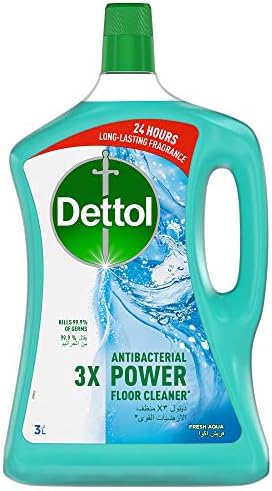 Dettol Power Floor Cleaner (3L) - Fresh Aqua Scent