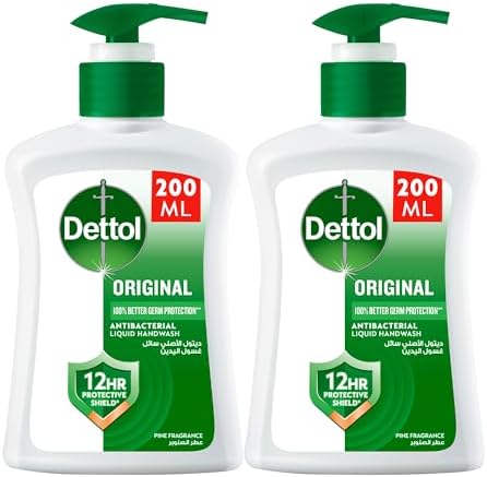 Dettol Original Liquid Handwash (2 x 200ml) - Pine Scent