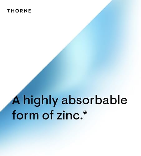 Thorne, Zinc Picolinate, 30 mg, 180 Capsules