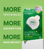 Troubless Invisible Pimple Patch Signature - Hydrocolloid Spot Treatment for Nighttime Use, 96 Patches