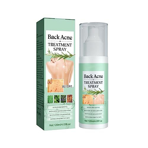 ERIKO 2% Salicylic Acid Back Acne Spray, Tea Tree Oil + Body Acne Spray with 2% Salicylic Acid, Teen acne treatment
