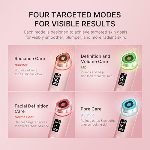 Medicube Age-R Booster Pro Pink LED Dermal Device with Microneedling | Glass Skin Technology | Korean Skin Care