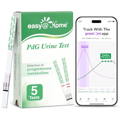 Easy@Home PdG Ovulation Confirmation Test Strips - 5 Pack