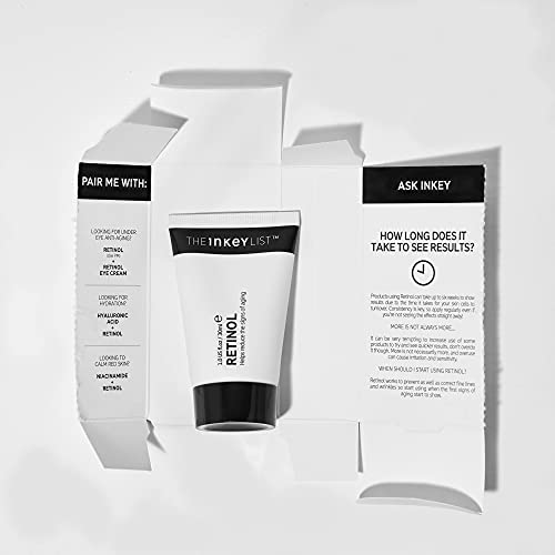 The INKEY List 1% Slow Release Retinol Serum - Targets Wrinkles & Signs of Aging 30ml