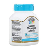 21st Century Cal Mag Zinc D3 Supplement - Bone & Immune Health (90 Tablets)