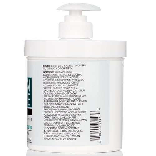 Advanced Clinicals Collagen Cream with Cocoa Butter: Firming Body Lotion
