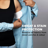 Pee Safe Disposable Underarm Sweat Pads - Absorbent & Odor-Control for Men & Women - 14 Pairs (28 Units)