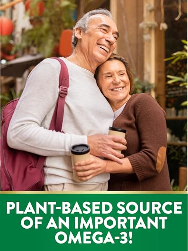 Nature's Truth Vegan Omega 3 Softgels - Algae Oil Formula with DHA - Non-GMO & Gluten Free (60 Count)