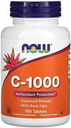 Now Foods Vitamin C 1000 Sustained Release 100 Tablets