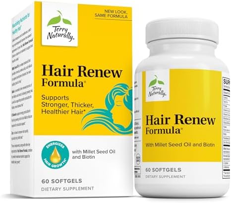 Hair Renew Formula - Support Healthy Hair Growth (60 Softgels)