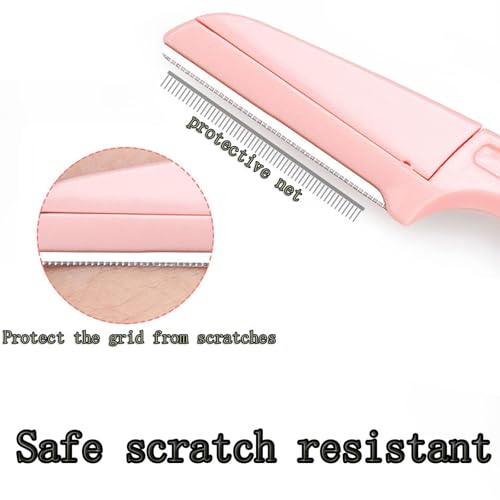 Rayyan Eyebrow Razor - 3Pcs Dermaplaning Tool with Precision Cover