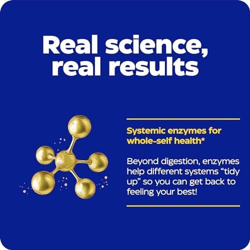 Enzymedica SerraGold High Potency Serrapeptase: Powerful Enzyme Support (120 Capsules)