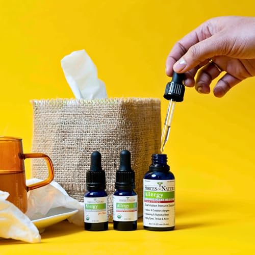 Forces of Nature Organic Maximum Strength Allergy ImmuneDrops (10 ml)