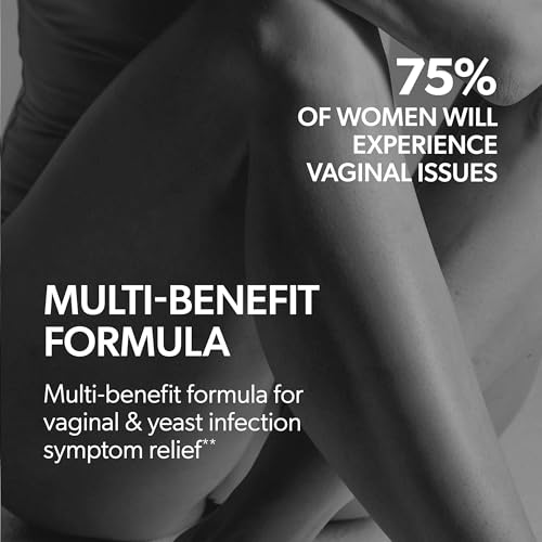 AZO Yeast Plus Dual Relief Homeopathic Medicine (2 Pack, 120 Tablets)