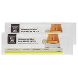 Pee Safe Feminine Herbal Relief Patches - Natural Pain Relief, Pack of 12
