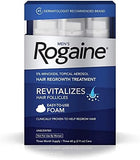 Men's Rogaine 5% Minoxidil Foam - 3-Month Hair Regrowth Treatment for Thinning Hair & Baldness