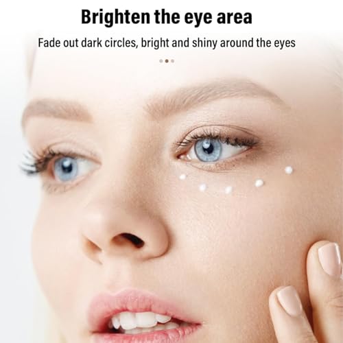 Caffeine Brightening Eye Cream - Caffeine Anti-Aging, Dark Circle Eye Bags, Niacinamide, Retinol, Squalane, Peptides, K-beauty