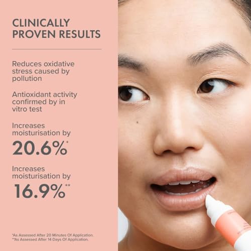 The Organic Pharmacy Vitamin Protection Lip Balm 10ml - Rich Buttery Formula with Nourishing Oils & Antioxidants