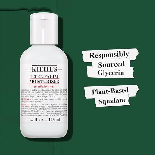 Kiehl's Ultra Facial Moisturizer: Hydrating Cream for All Skin Types