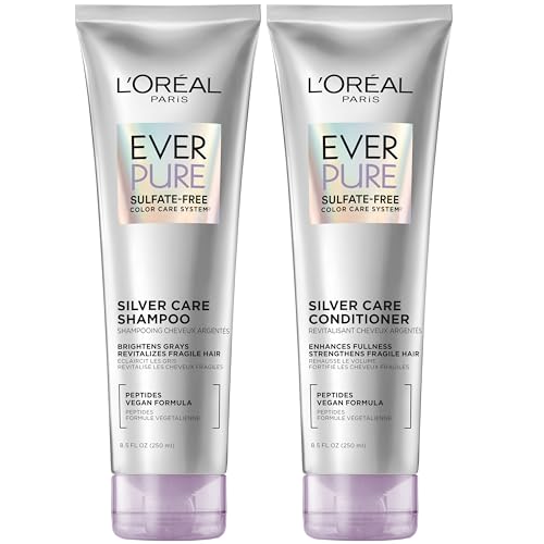 L'Oreal Paris EverPure Silver Care Shampoo and Conditioner Set - 1 Kit
