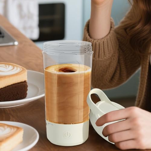 Rechargeable Powder Blender Shaker Cup | 450ml Portable Cocktail Mixer (Studio Trek)