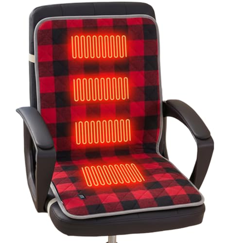 USB Heated Seat Cushion for Camping & Home - 3 Temperature Settings