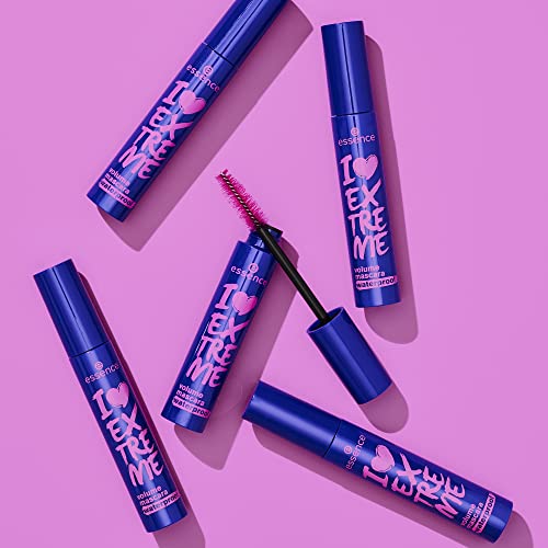 Essence I Love Extreme Volume Mascara - Waterproof Black | Vegan & Cruelty-Free