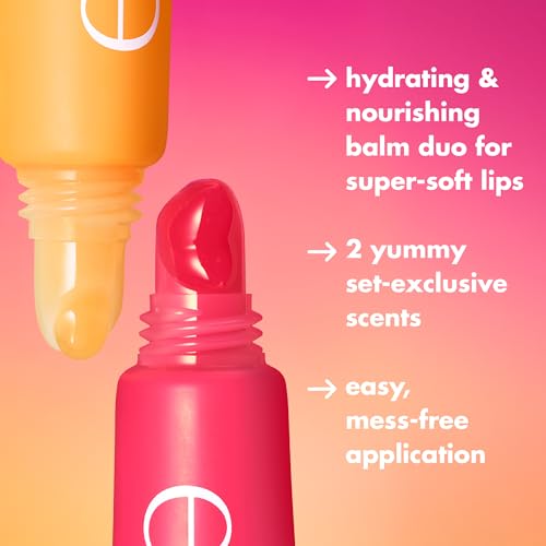 e.l.f. Squeeze Me More Lip Balm Duo - Mango & Watermelon - Sheer Tint