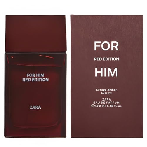 Zara For Him Red Edition Eau de Toilette - 100ml Men's Fragrance