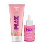 PLIX Vitamin C Guava Brightening Skincare Combo (Cleanser 100ml & Serum 20ml)