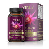 VINIA Blood Flow Superfood - Sustained Release Piceid Resveratrol from Red Grapes