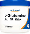 Nutricost L-Glutamine 250g: Muscle Recovery & Gut Health Support