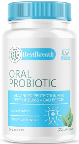 LIVORKA Best Breath Oral Probiotic - Advanced Breath Freshening Pills (1 Pack)