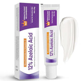 Azelaic Acid Serum Booster 12% with Hyaluronic Acid & Niacinamide - Balances Sebum, Smooths Skin & Cleanses Pores - 1pcs