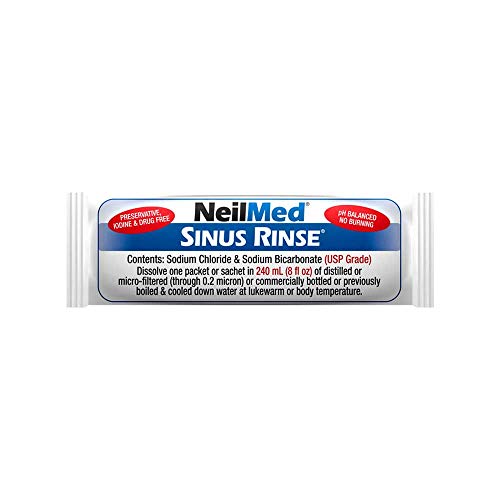 NeilMed Sinus Rinse Complete Nasal Wash Kit for Sinus Relief