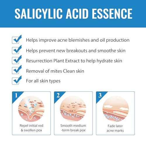 Hyaluronic Acid Essence Face Moisturizer - Hydrating Serum for Plump and Smooth Skin - 30ml