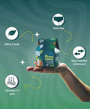 Lemme Be Heavy Flow Tampons: 100% Organic Cotton, Biodegradable