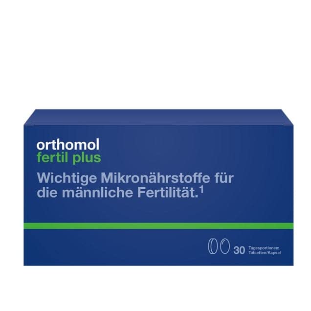 Orthomol Fertil Plus - Premium Fertility Support Supplement, 30-Day Supply