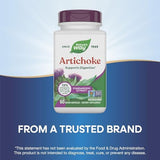 Nature's Way Artichoke Premium Extract, Supports Digestion*, Non-GMO Project Verified, Vegan, Gluten-Free, 60 Capsules (Packaging May Vary)