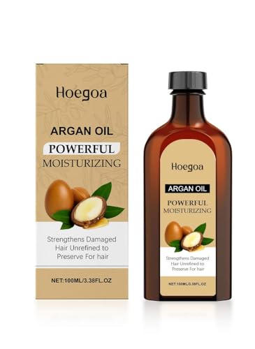 Moroccan Argan Oil for Hair Growth - Natural Hair Styling Oil | Frizz Control & Shine - 100ml