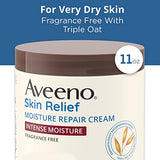 Aveeno Skin Relief Intense Moisture Body Cream - Dry Skin Repair