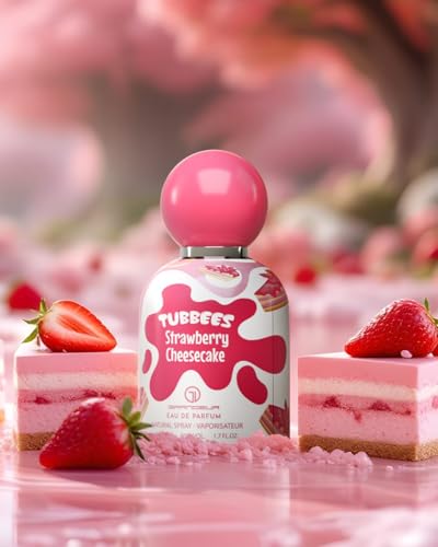 Strawberry Cheesecake Eau de Parfum - Sweet Gourmand Fragrance for Women, 50 ml