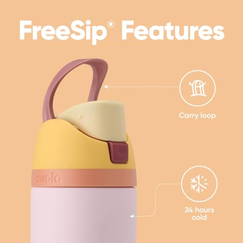 Owala FreeSip 24oz Insulated Stainless Steel Water Bottle - Candy Store
